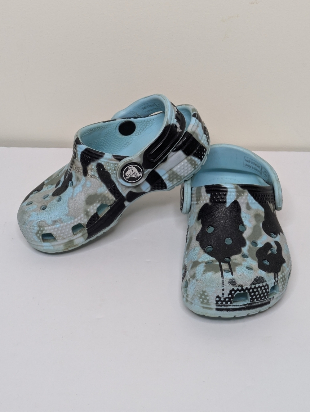 Crocs Camouflage Camo Water Shoe Sandal 6T
